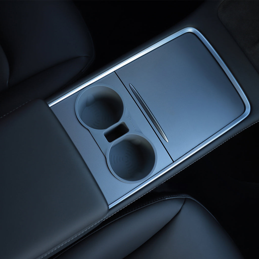 Tesla silicone center console Cup Holder