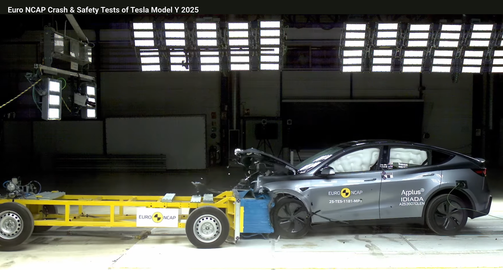 Tesla Model Y 2025 Earns 5-Star Euro NCAP Safety Rating
