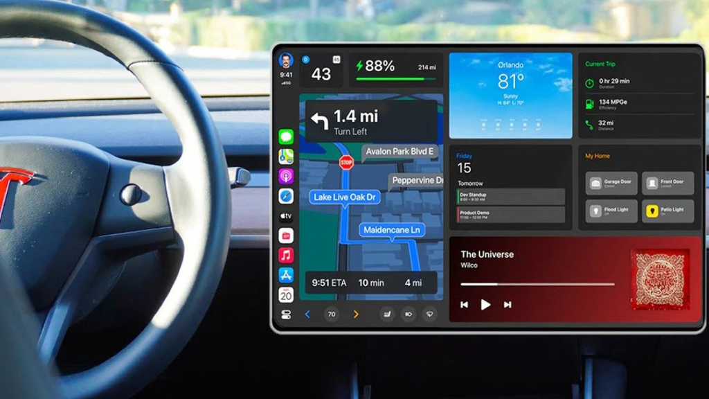 Tesla Reportedly Developing Apple CarPlay Integration in Strategic Shift