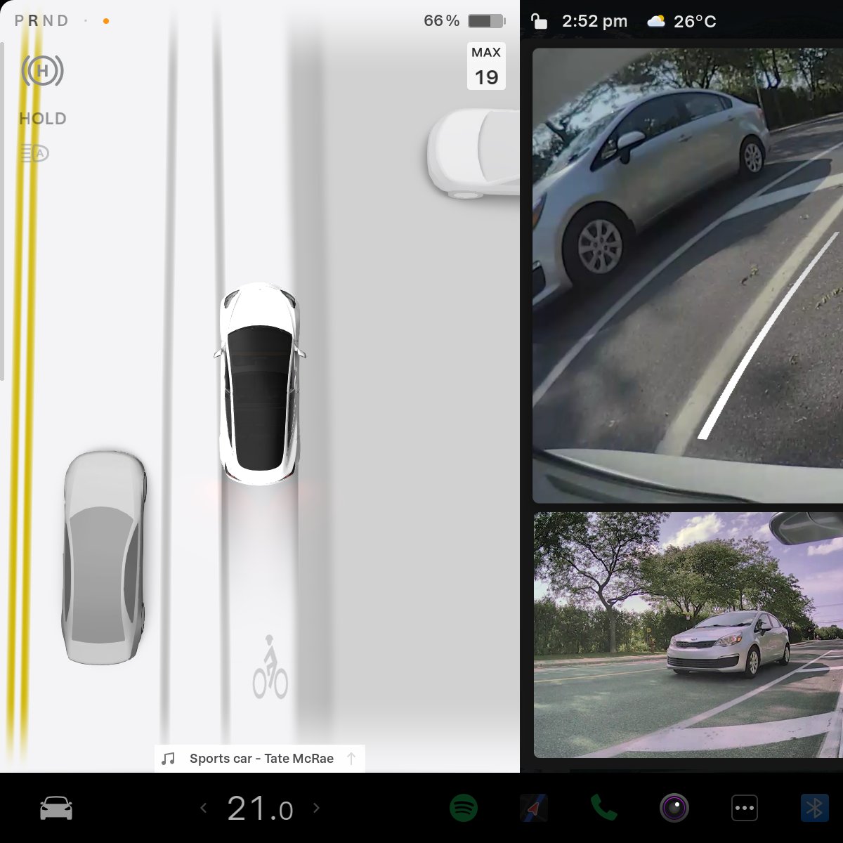 Tesla Enhances Reverse Visualization for Intel-Powered Vehicles with F ...