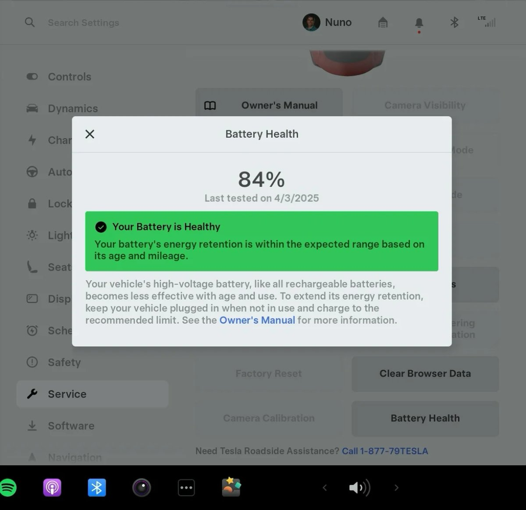 Tesla Removes Battery Health Test Feature in 2025.26 Update – What We Know