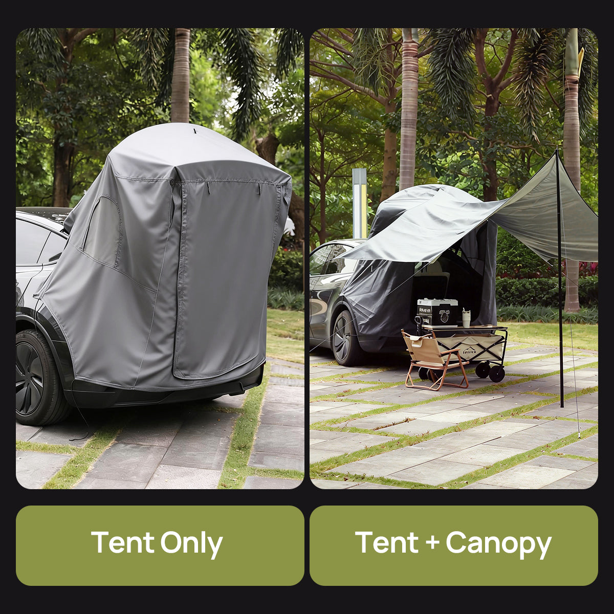 car foldable tent Tesla Model Y Camping Tent for Ultimate Outdoor Comfort