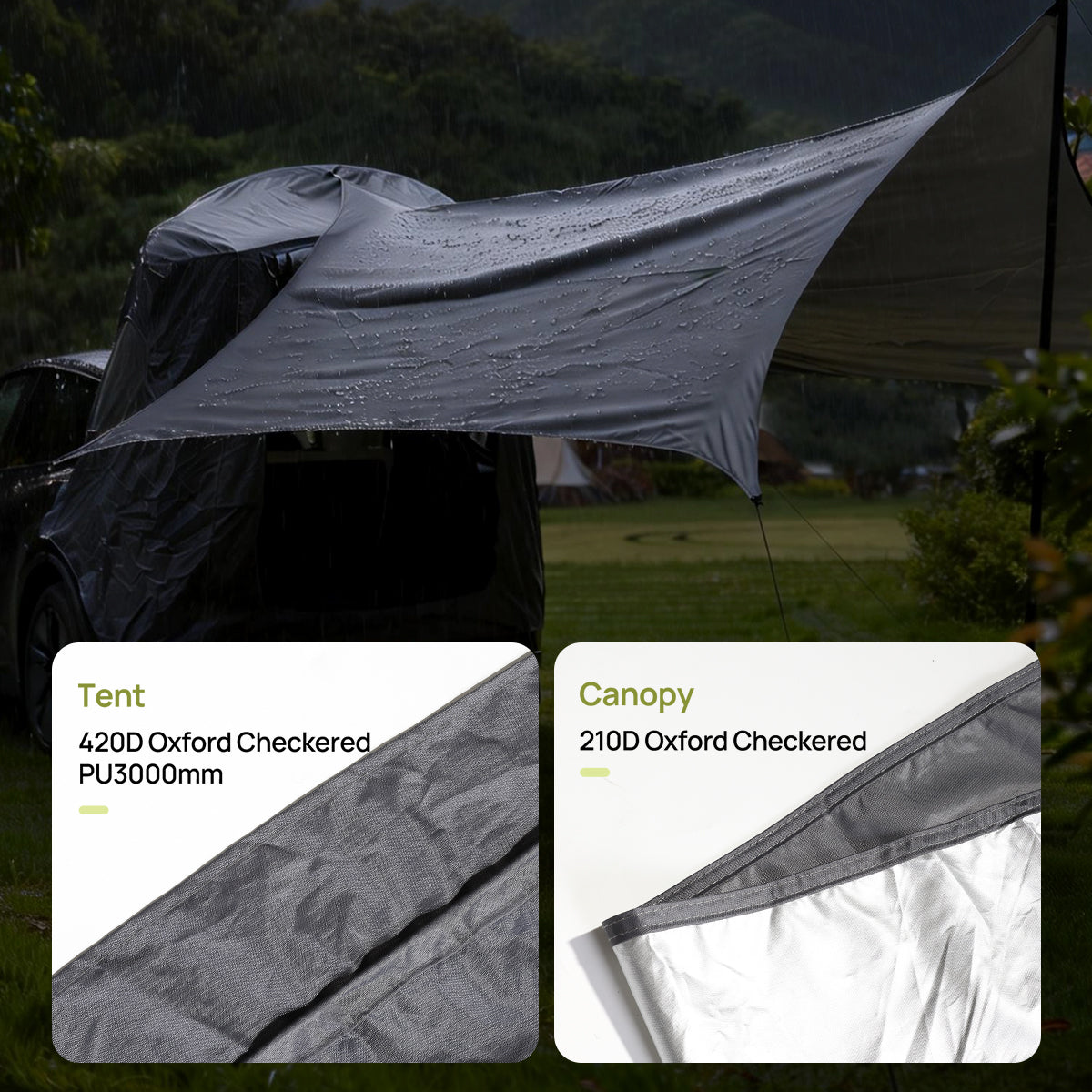 tesla model y tent Tesla Model Y Camping Tent for Ultimate Outdoor Comfort | Rear Camping Tent with Canopy