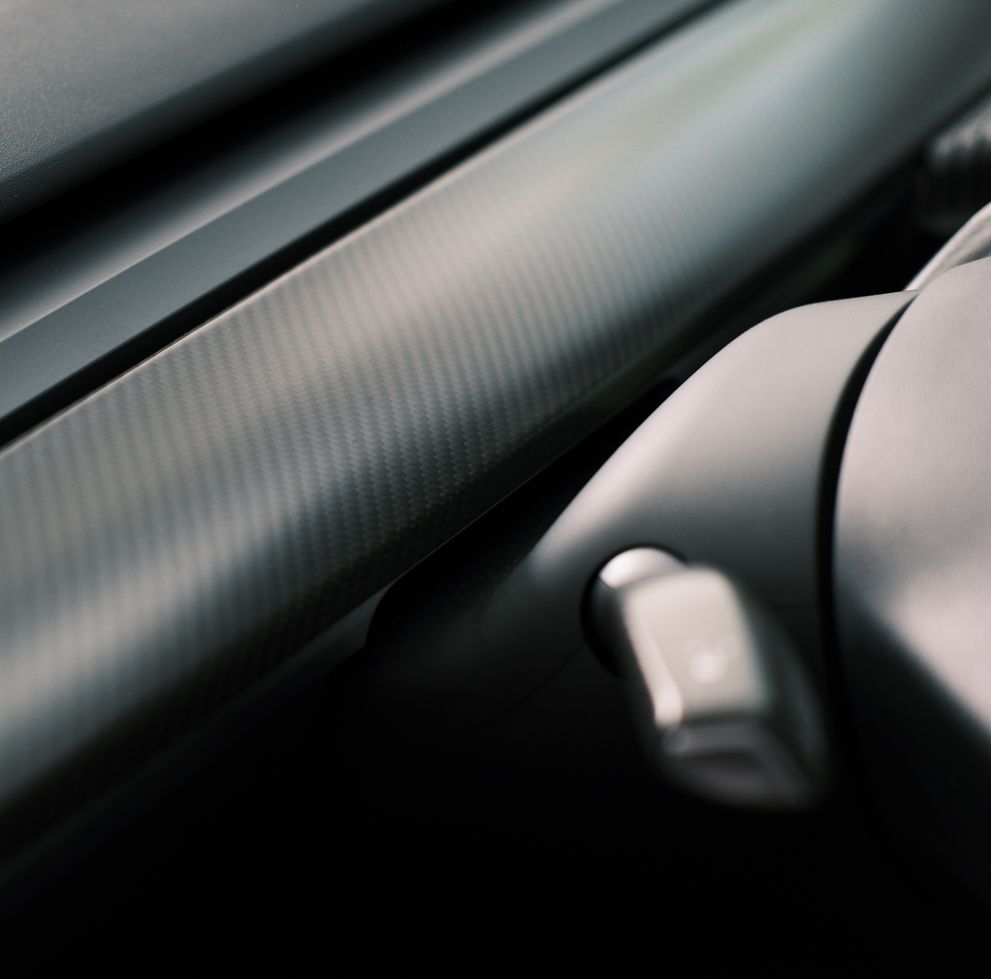 Carbon fiber Dashboard Cover fit for Tesla Model Y