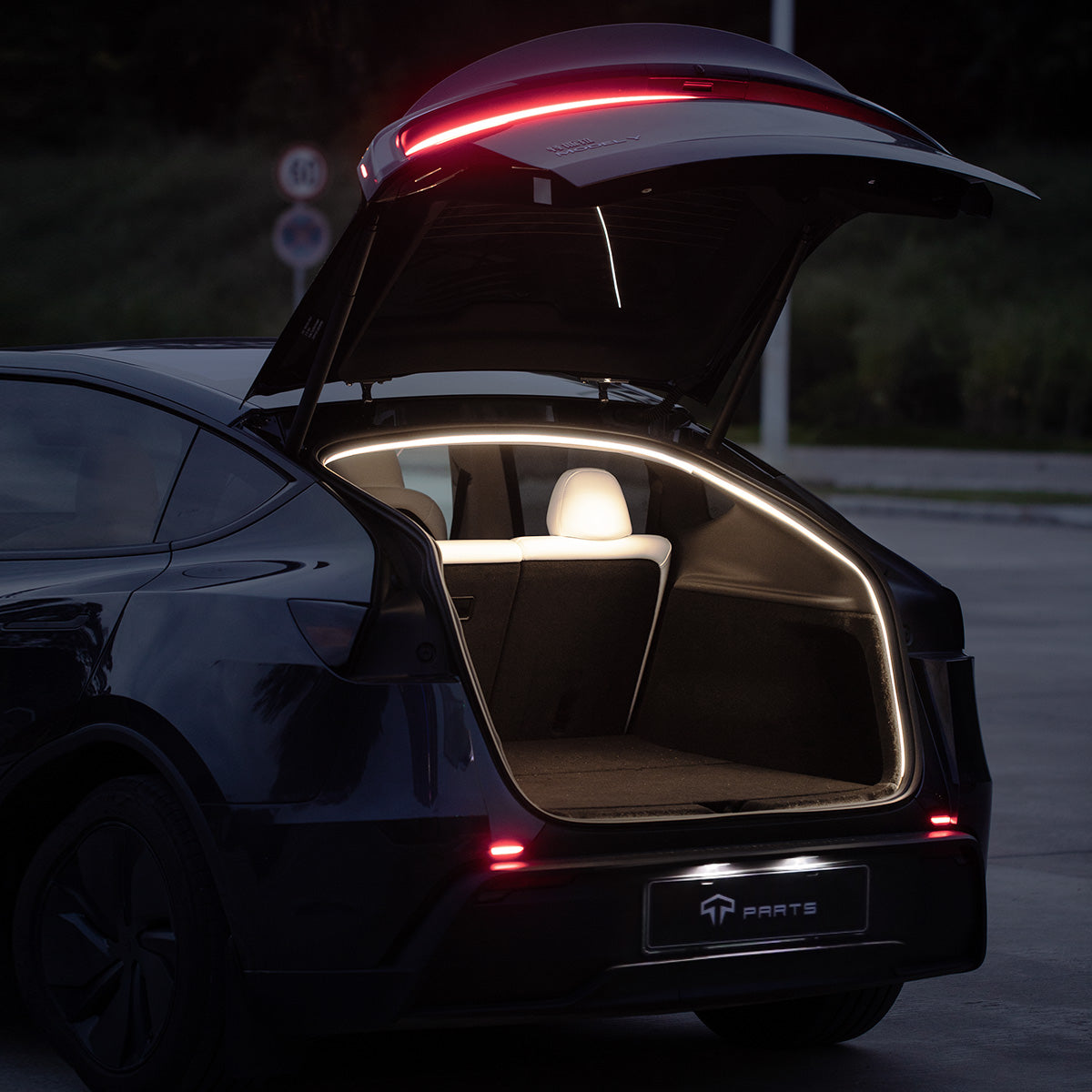 Tesla Trunk LED Light: Seamless Illumination for Your Car – Tparts