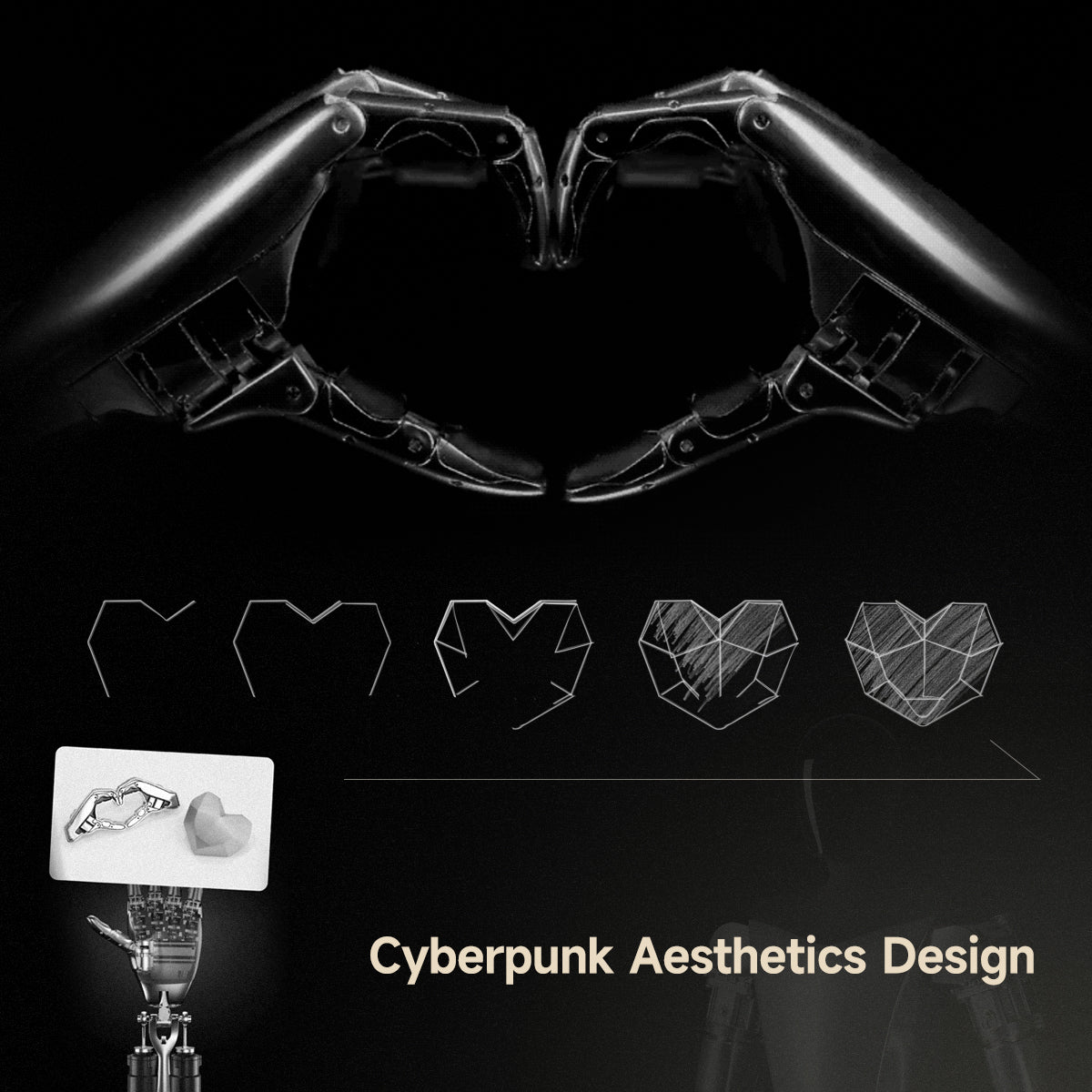 Cyberheart Air Freshener for Model 3/Y