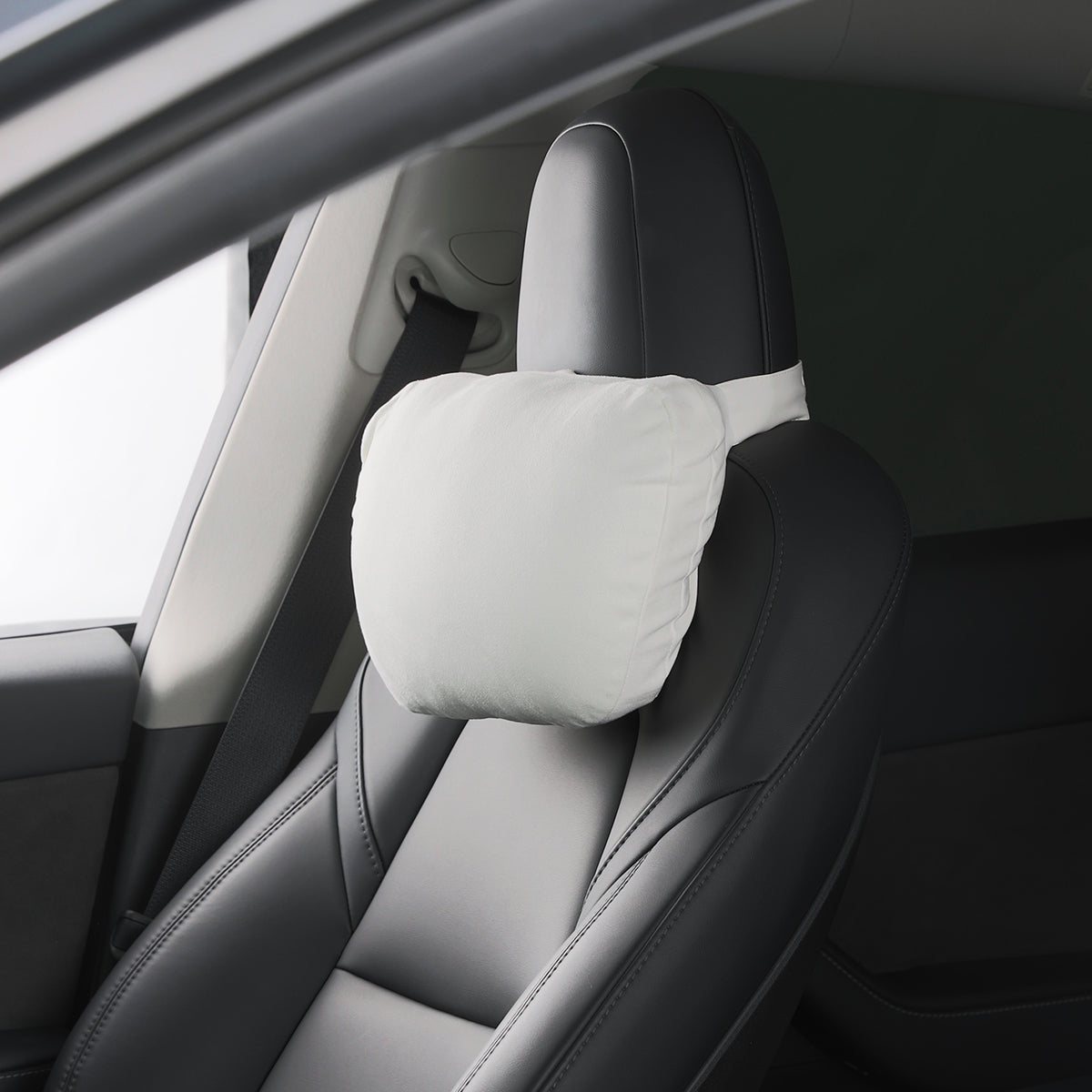 TPARTS Headrest Pillow for Tesla (Made with Dupont™ Sorona® Sustainabl –  Tparts