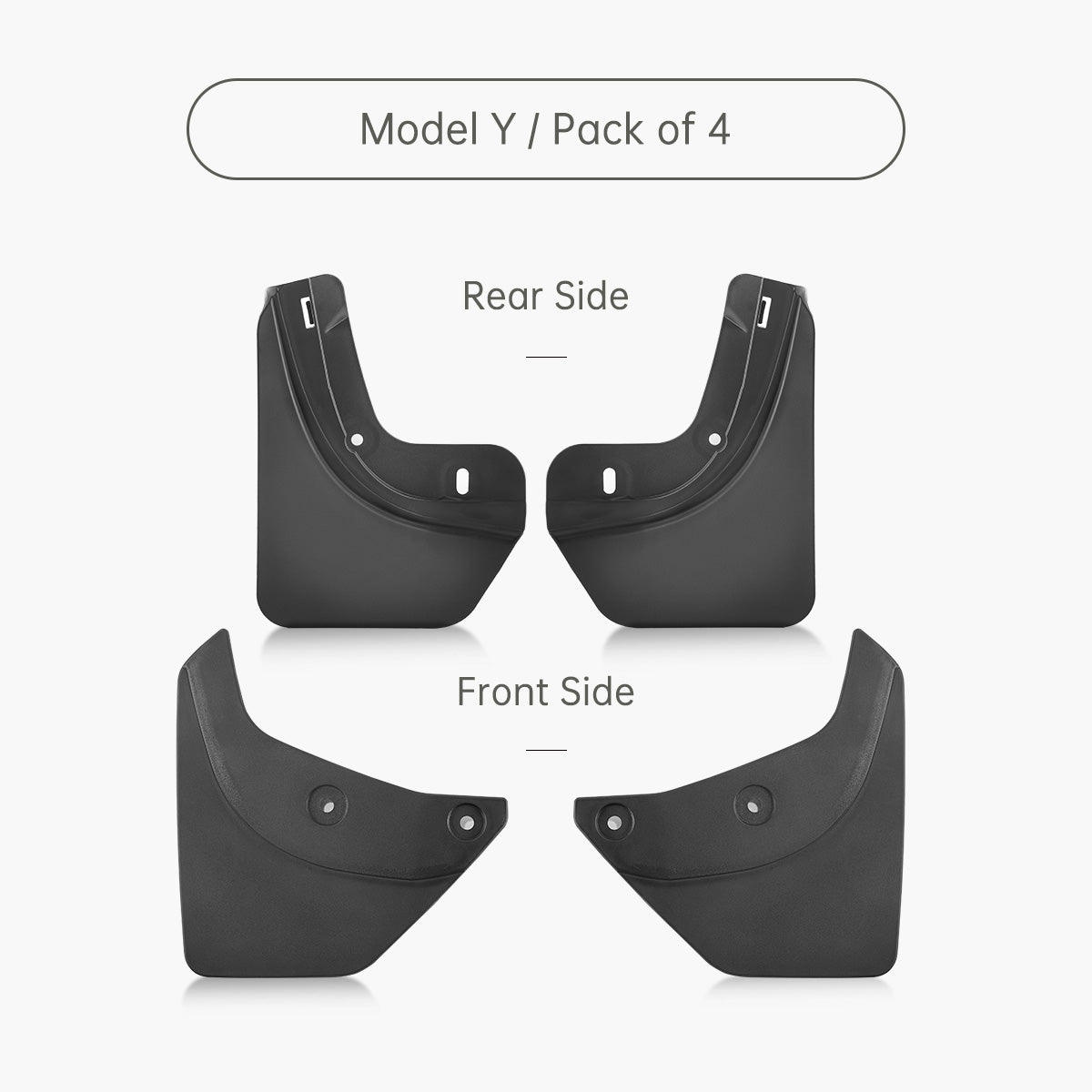 Mud Flaps Splash Guards | Model Y Premium 2025-2026 / Rear Side