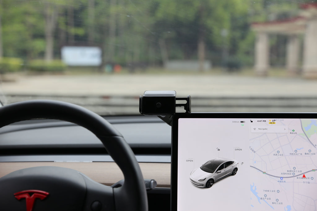 TPARTS Solar Powered iPhone Mount for Tesla