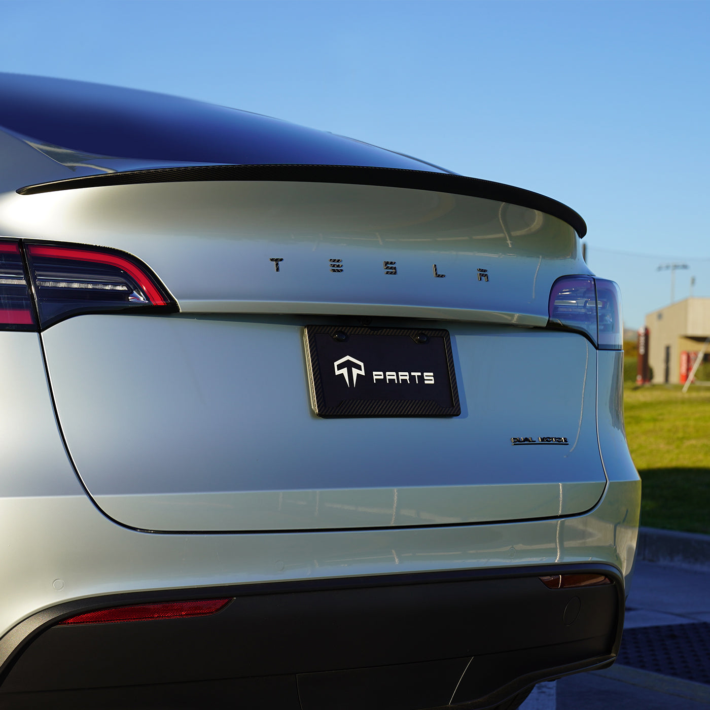 TPARTS Real Carbon Fiber Front Badge & Rear Letters Emblem – Tparts